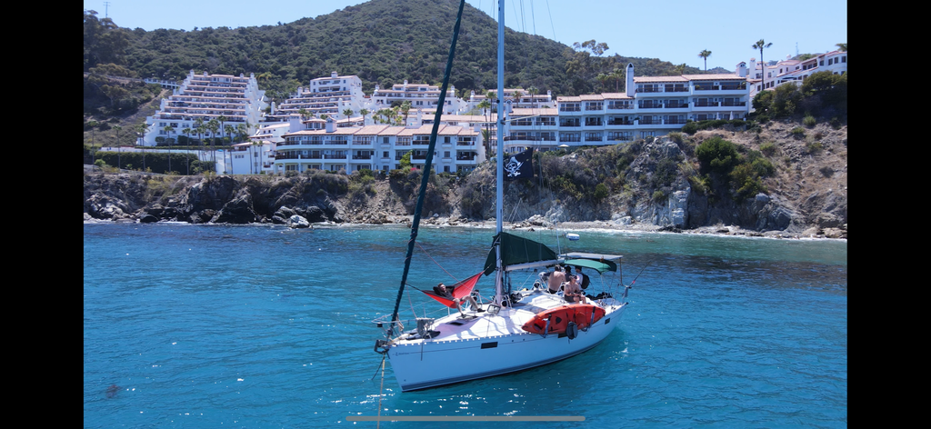 Catalina Island express - Beneteau Oceanis 40ft sailboat overnight tour