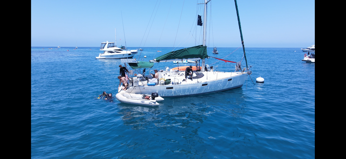 Catalina Island express - Beneteau Oceanis 40ft sailboat overnight tour