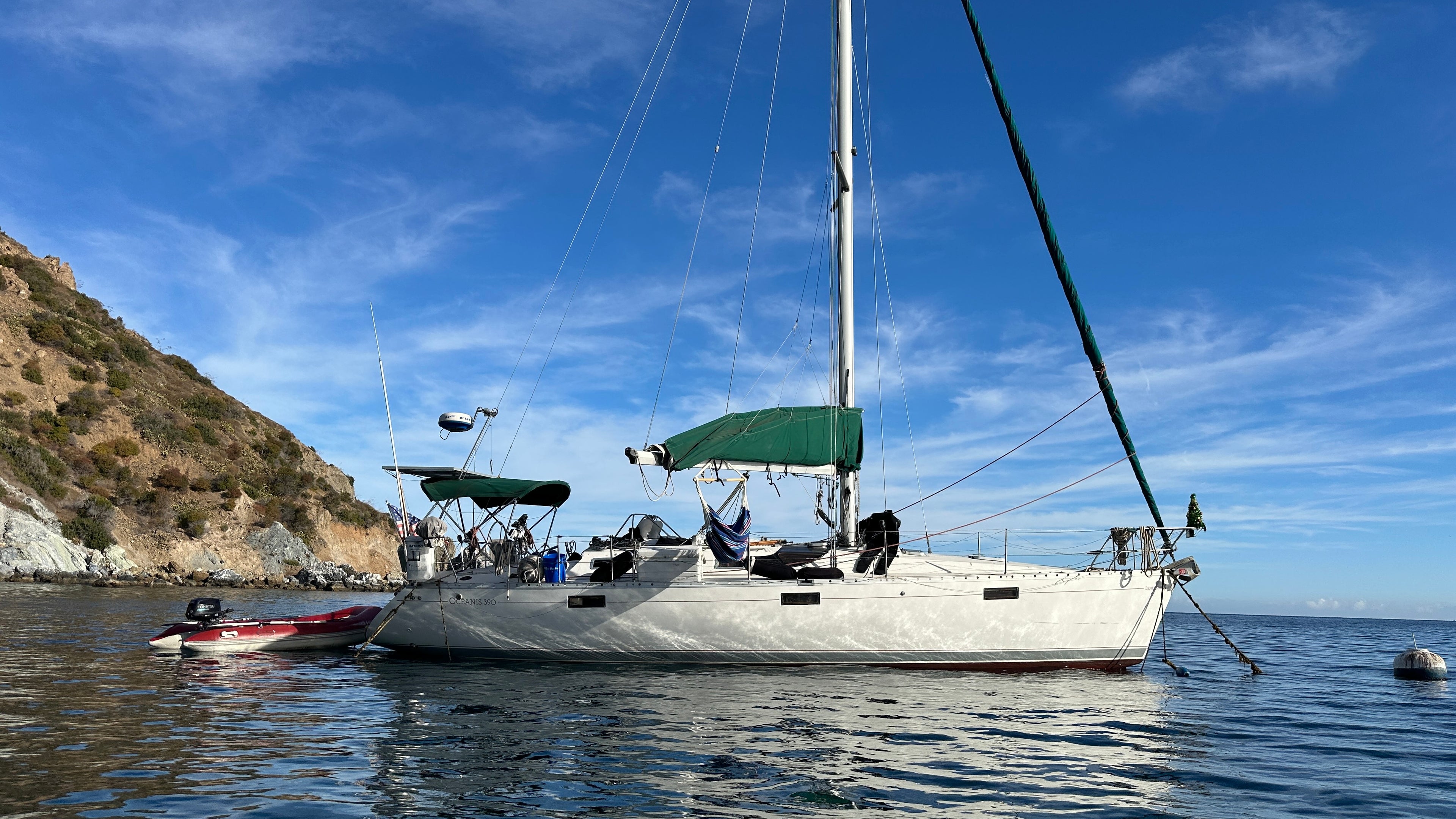 Catalina Island express - Beneteau Oceanis 40ft sailboat overnight tour